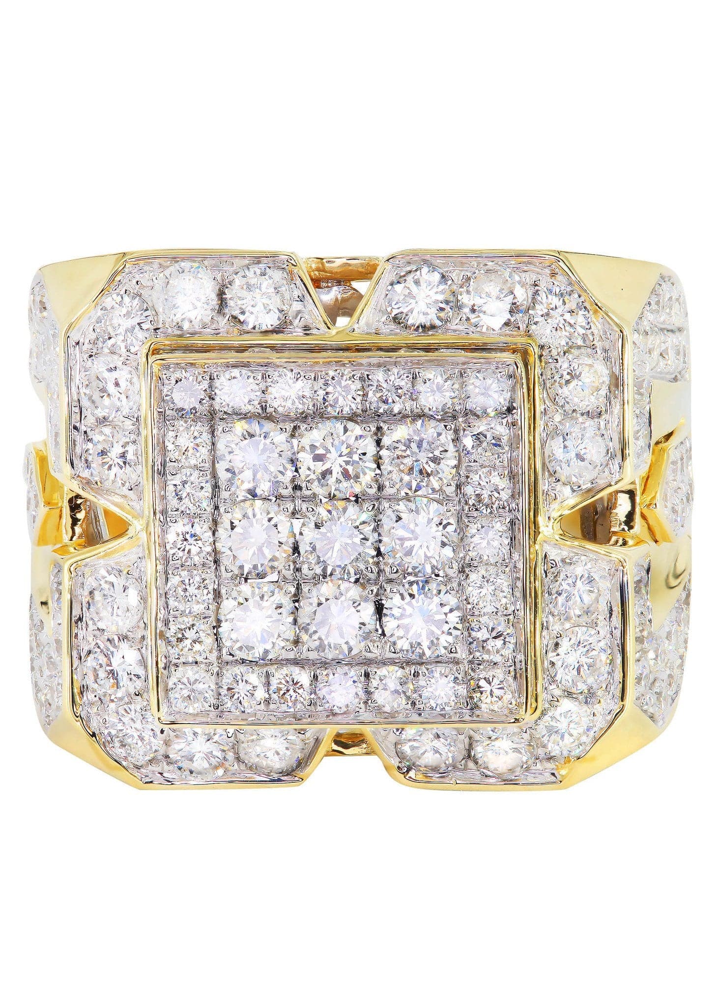 Mens Diamond Pinky Ring| 4.5 Carats| 15.18 Grams – FrostNYC