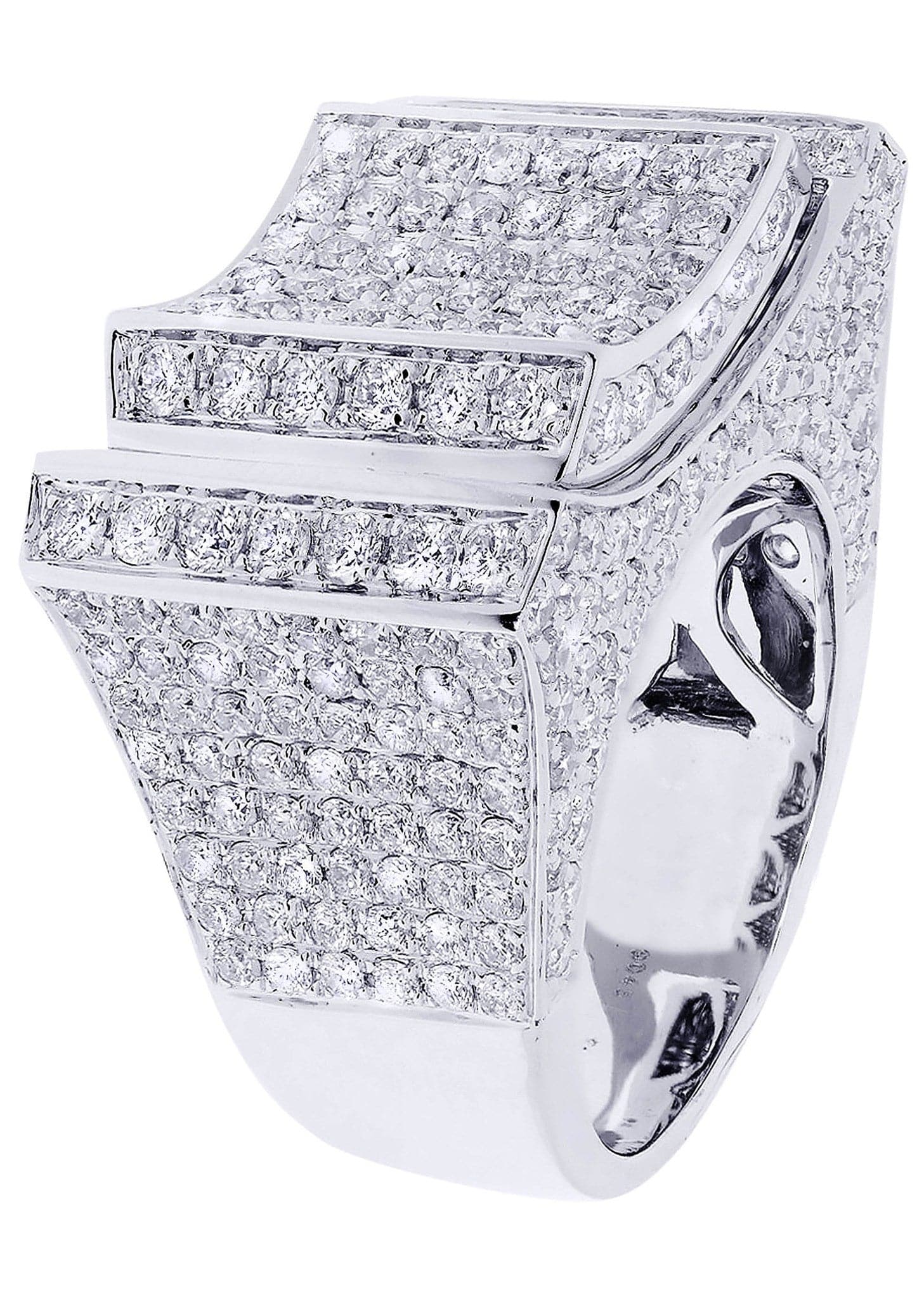 Mens Diamond Ring| 6.23 Carats| 19.98 Grams – FrostNYC
