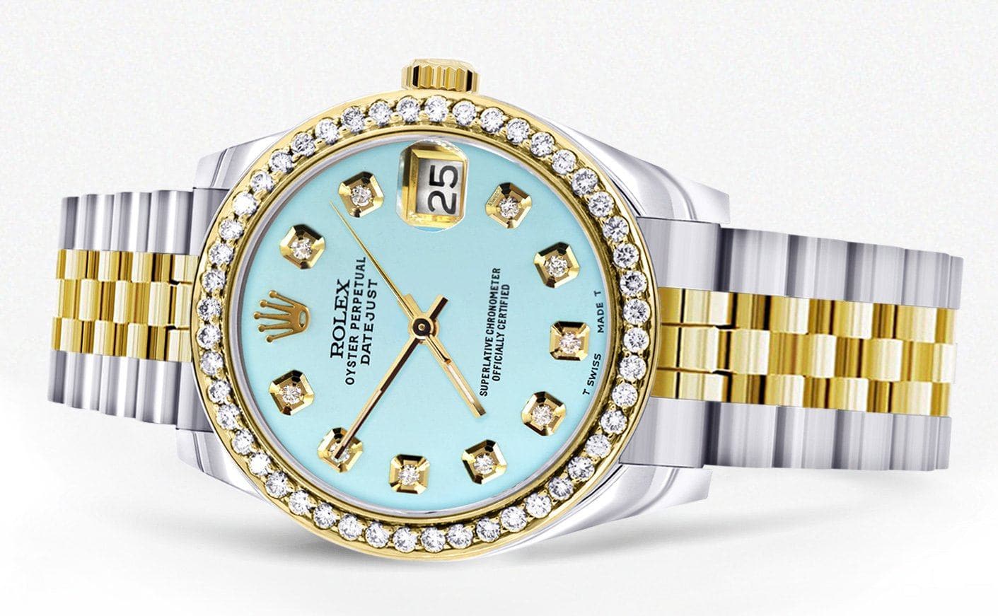 Diamond Gold Rolex Watch | Diamond 