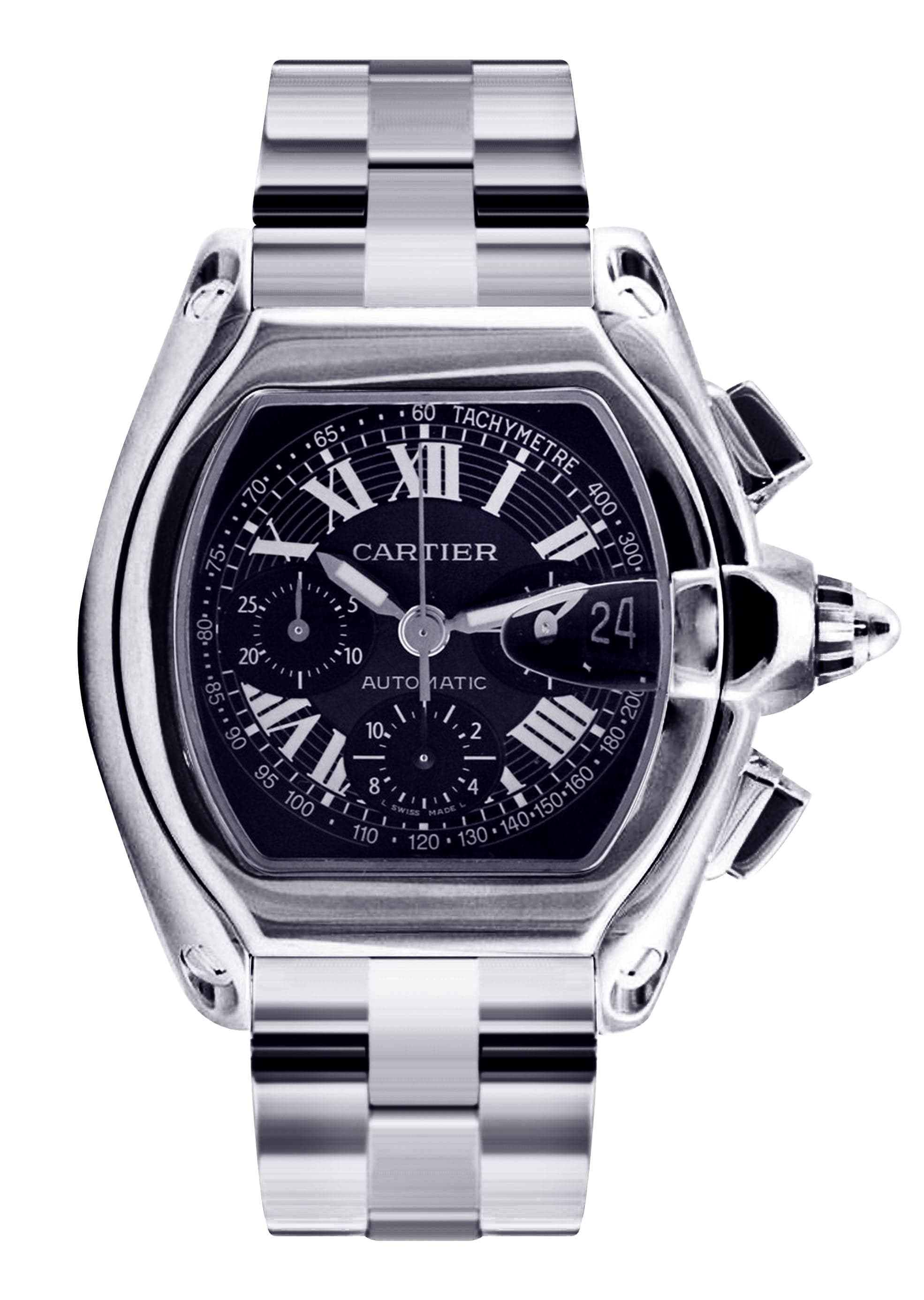 Cartier Roadster | Stainless Steel | 48 