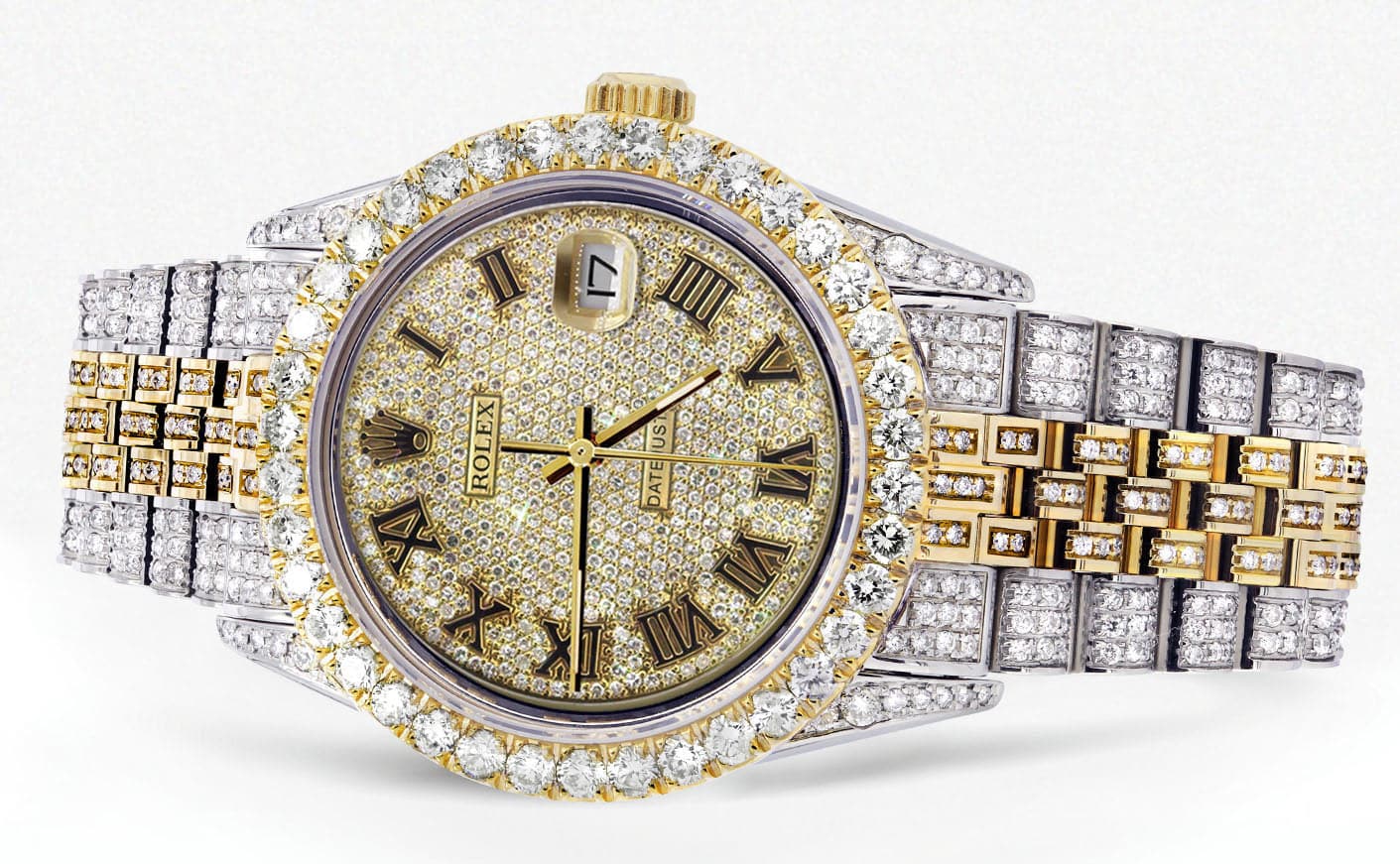 rolex datejust 10 diamonds