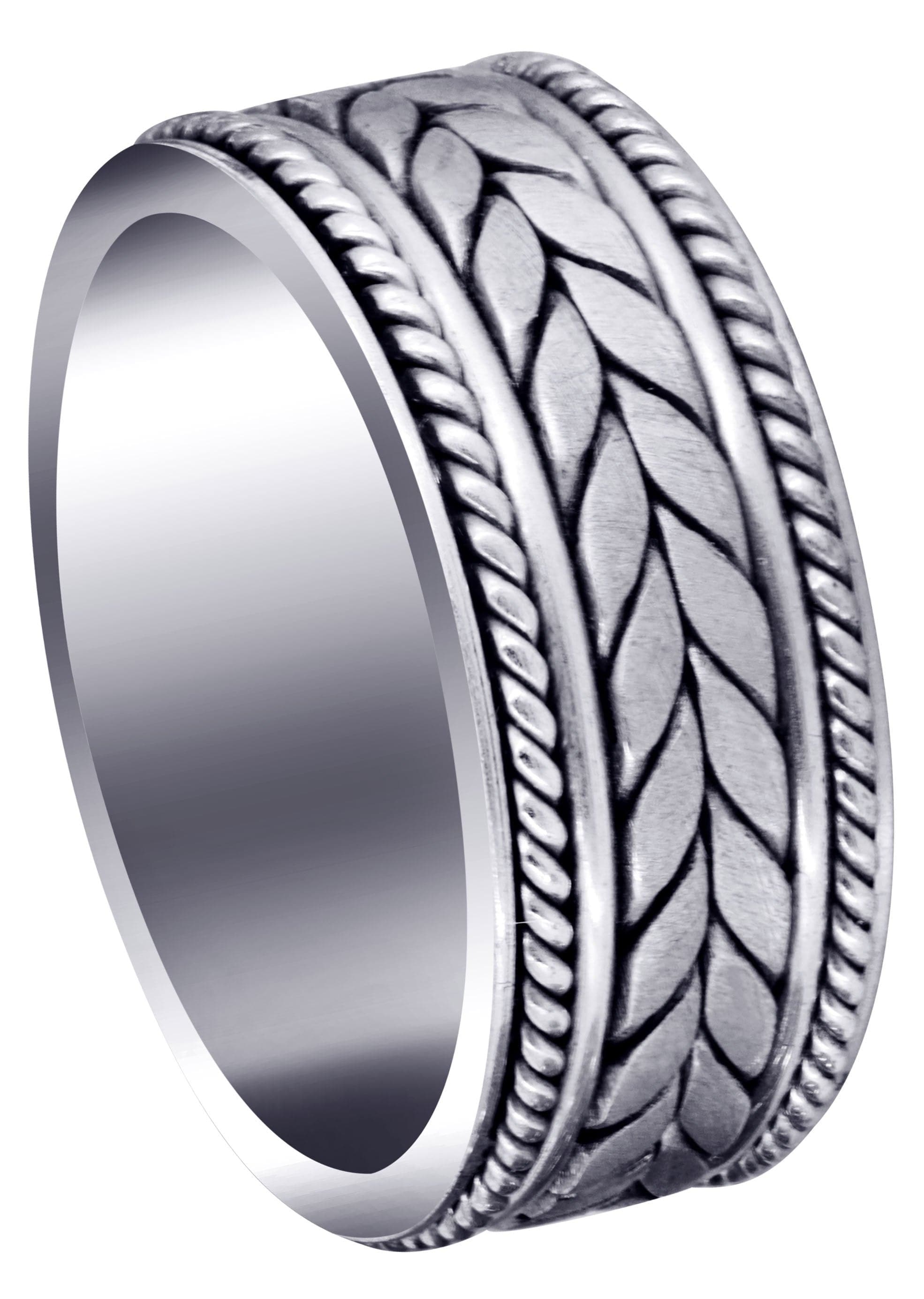 mens woven wedding band        <h3 class=