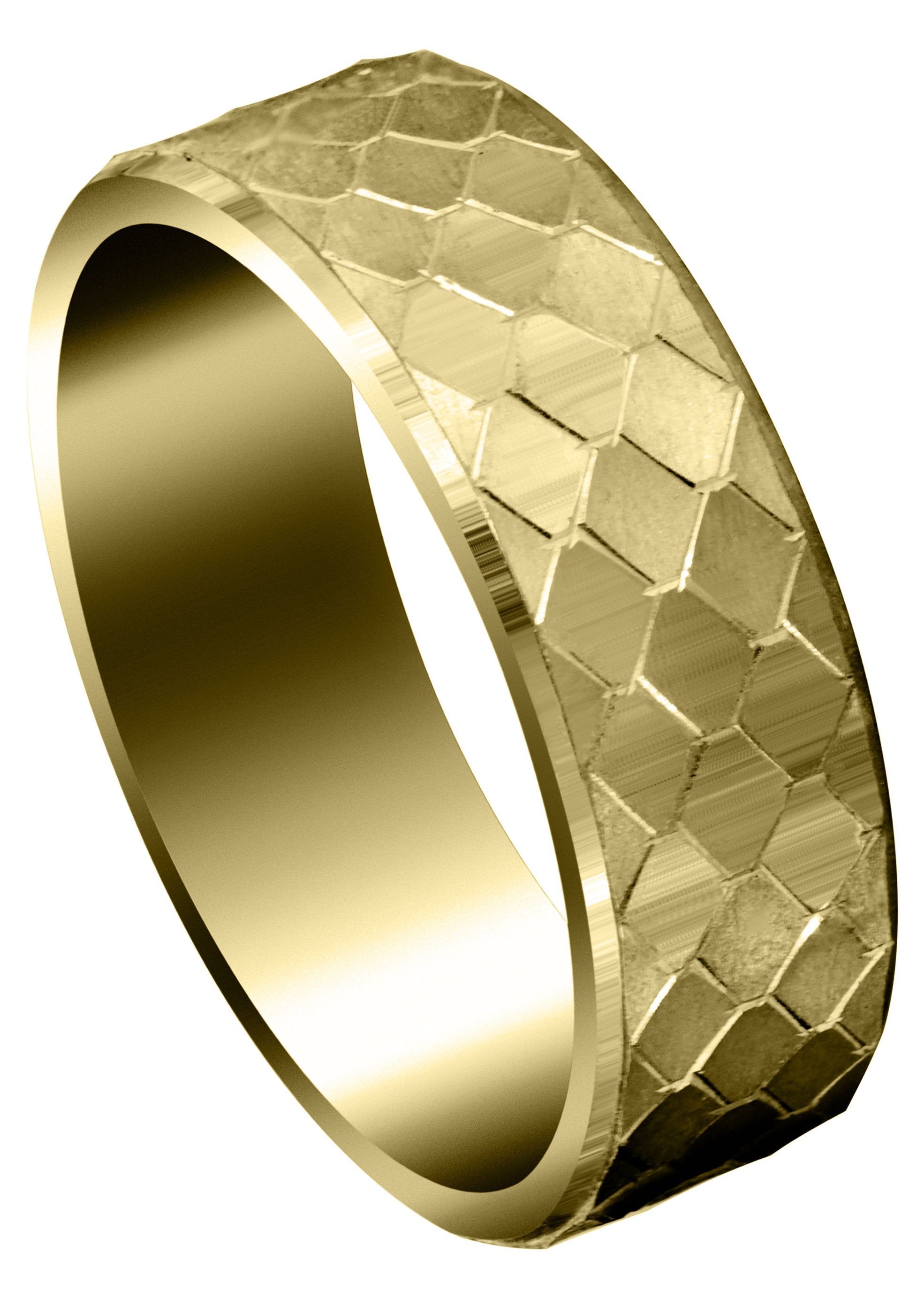 Yellow Gold Fancy Carved Contemporary Mens Wedding Band Satin High   M138 1 Ac71dfff 3a19 4c3a 9d24 B3e3ce171b42 