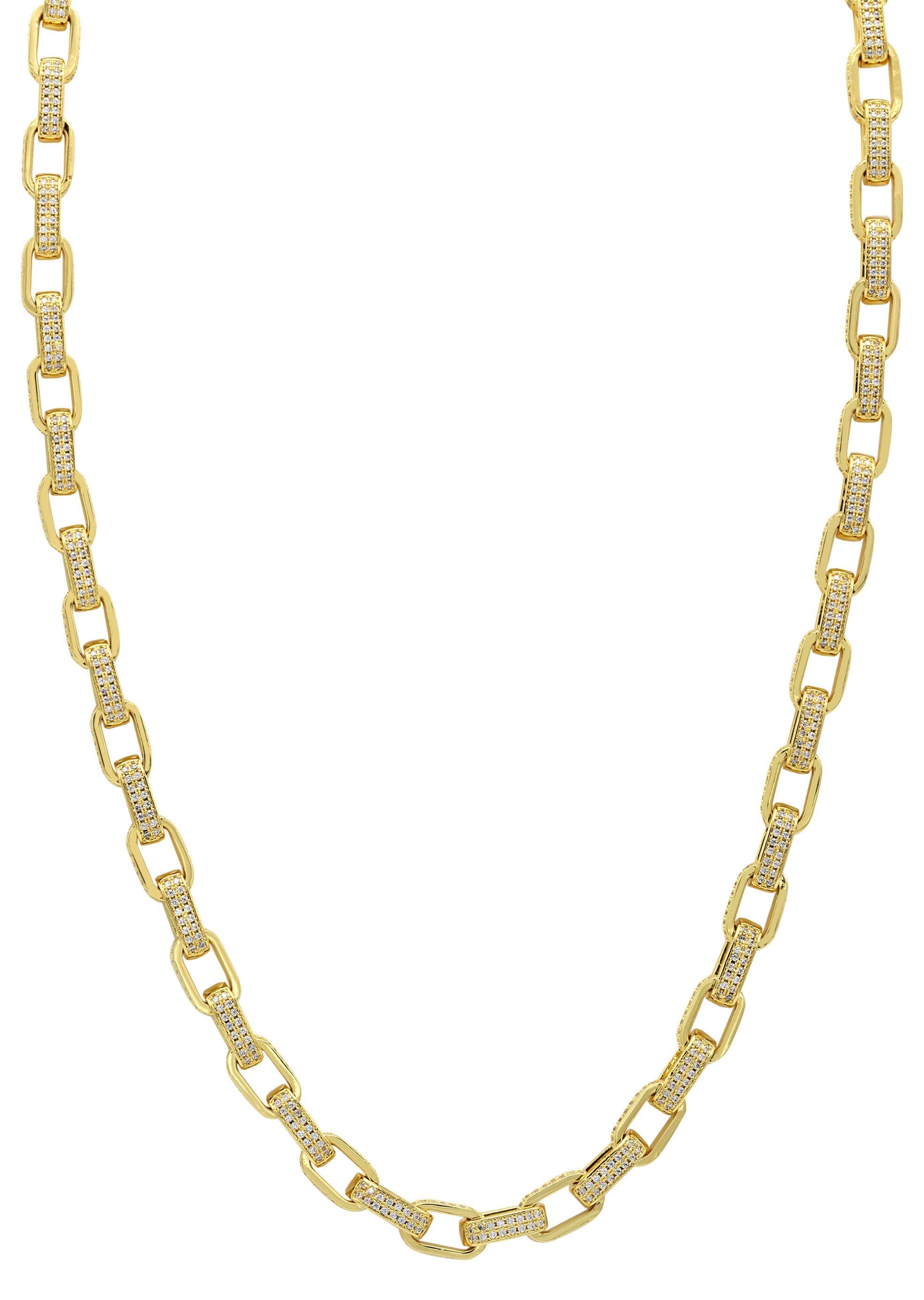 diamond hermes link chain