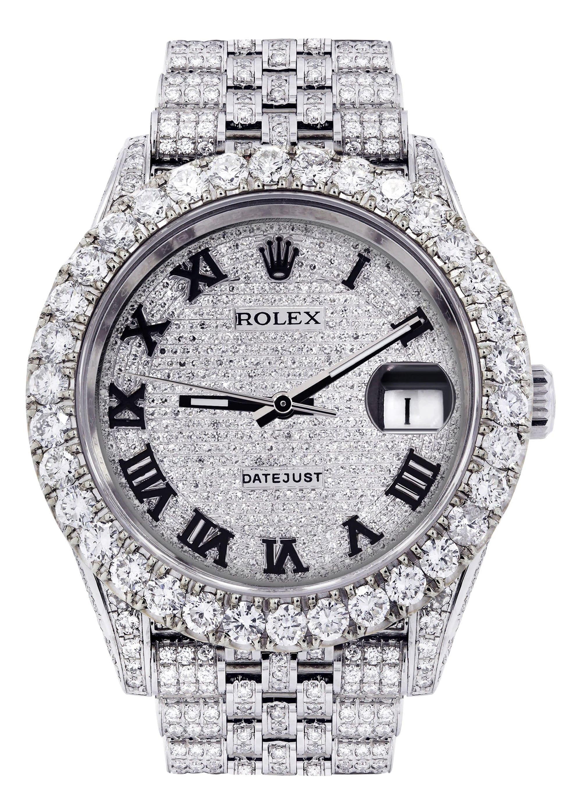 rolex full iced