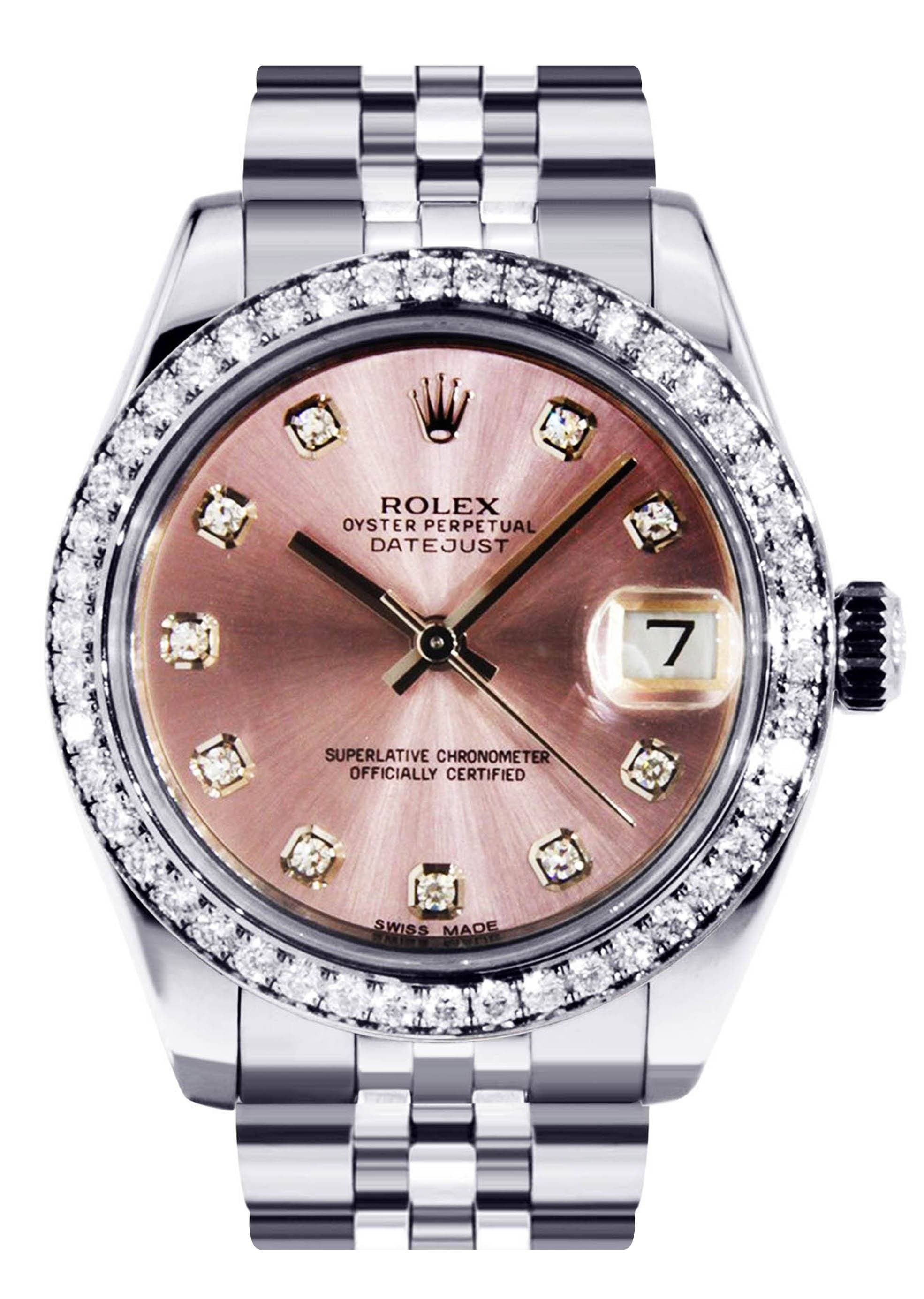 womens stainless rolex