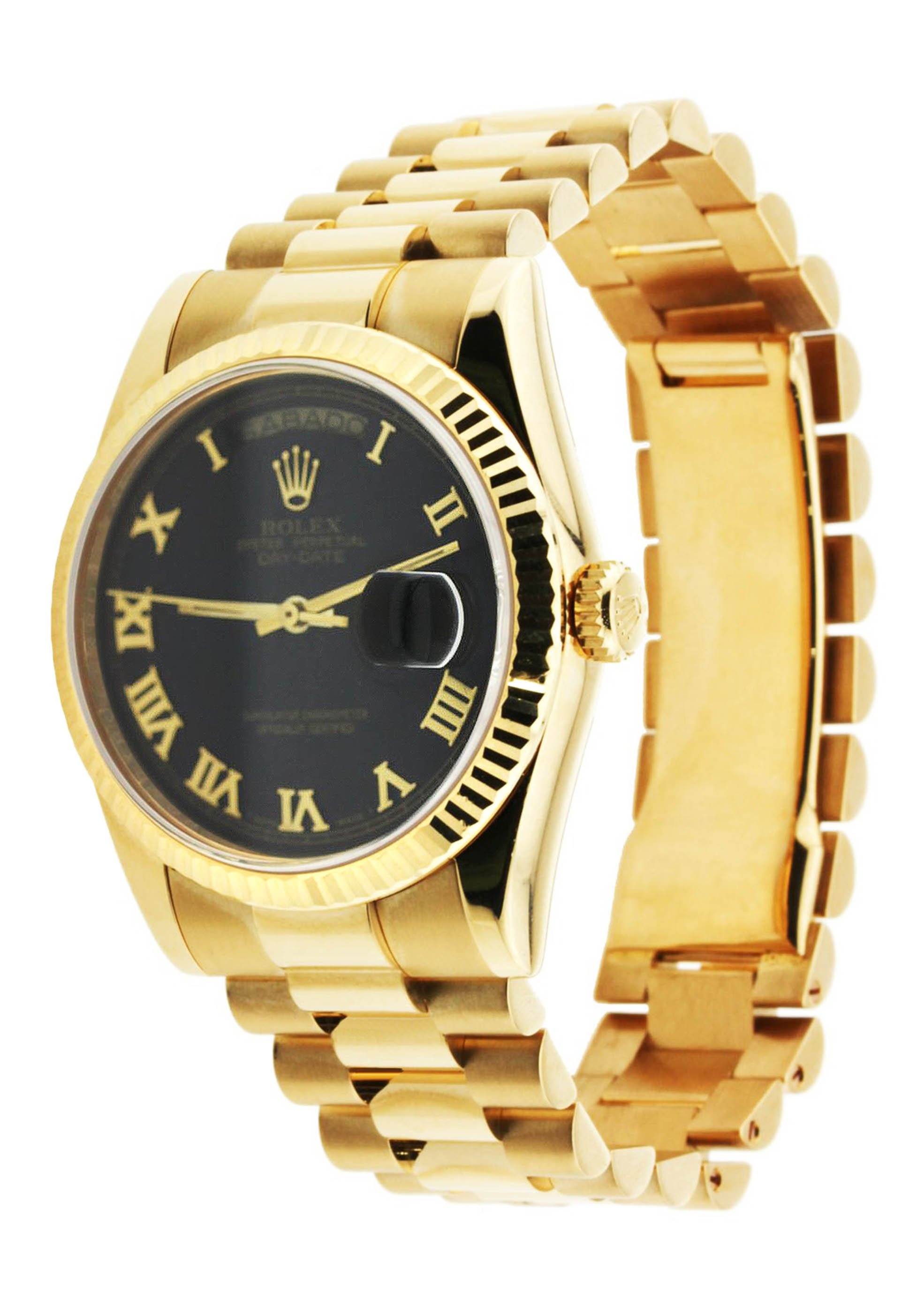 Rolex Day-Date | Yellow Gold | 36 Mm – FrostNYC