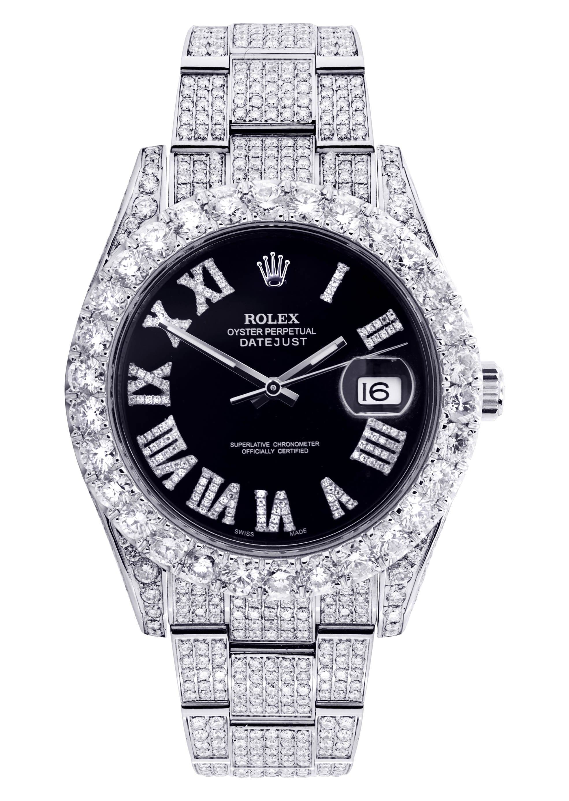 rolex datejust diamant