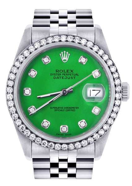 rolex womens green face