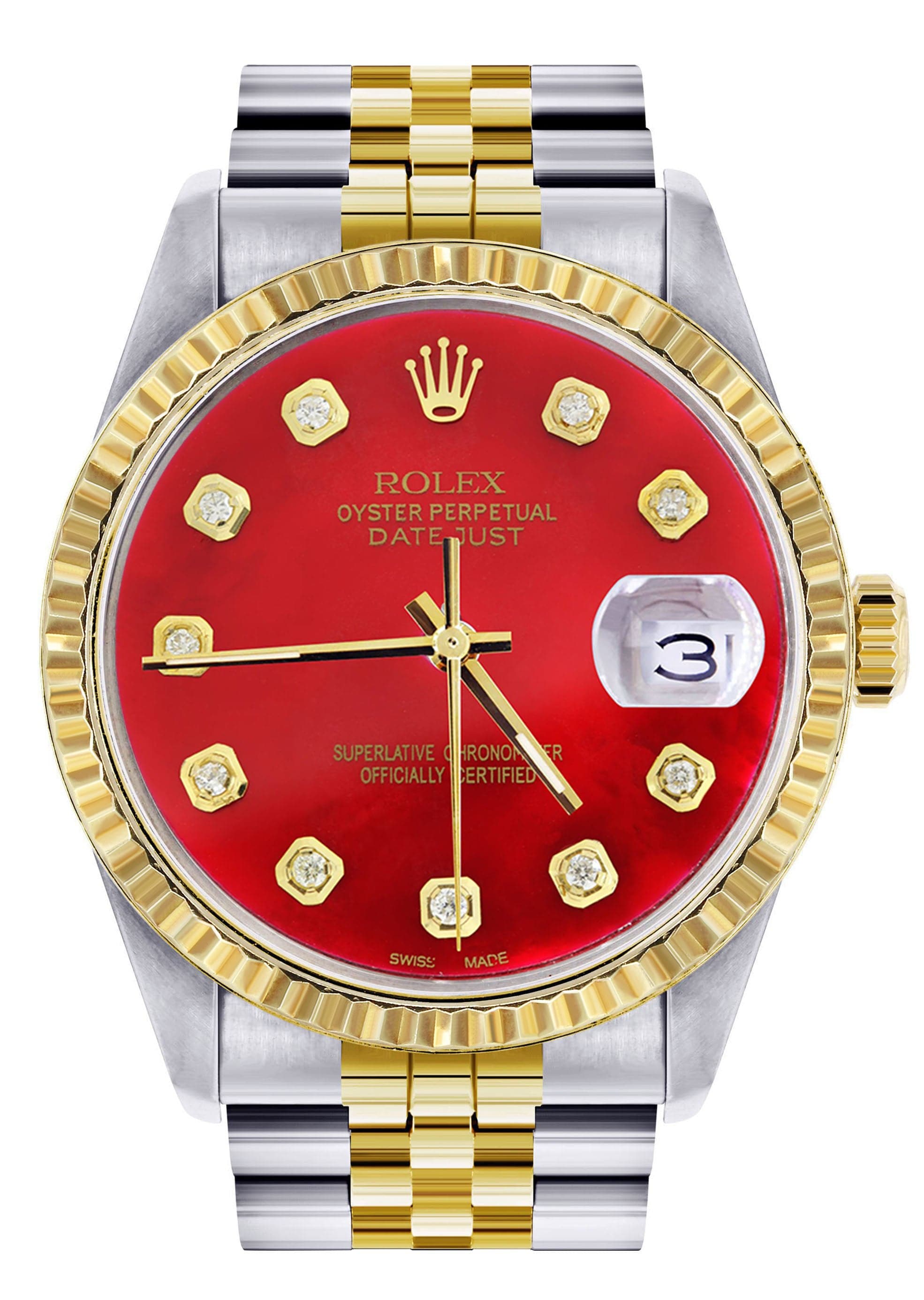 mens two tone rolex