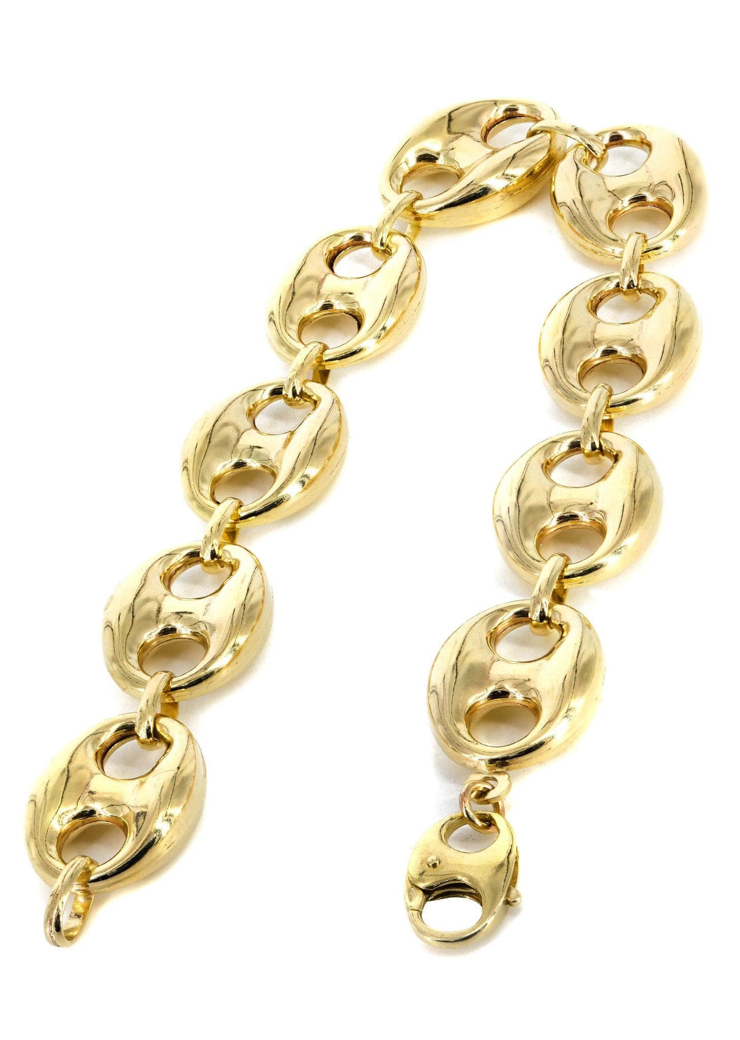 real gold gucci link chain