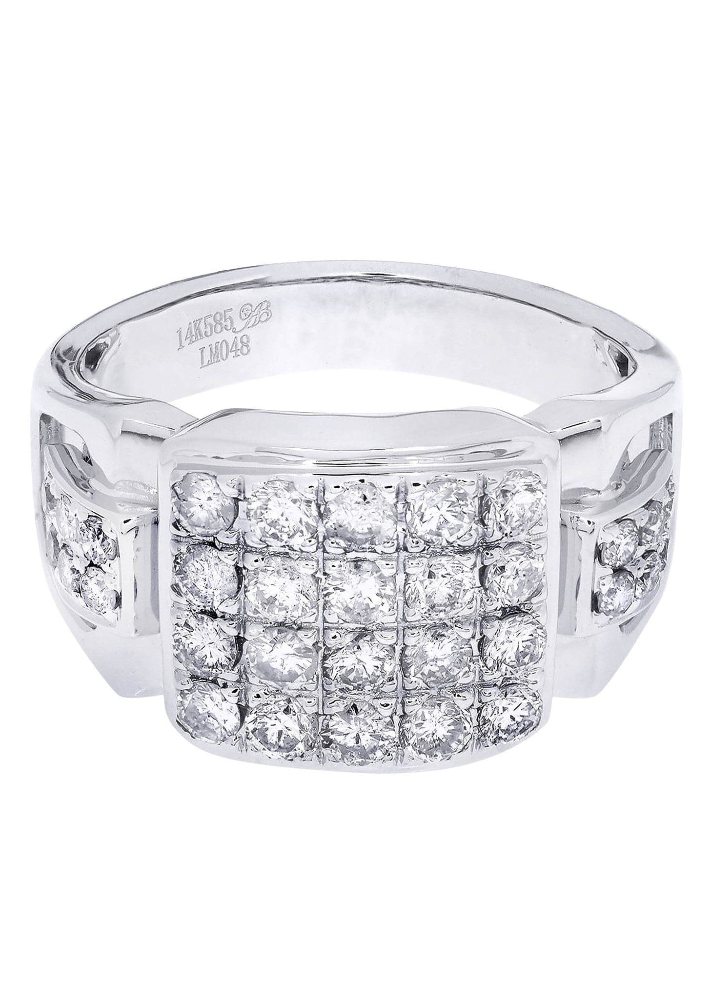 Mens Diamond Ring| 1.46 Carats| 9.94 Grams – FrostNYC