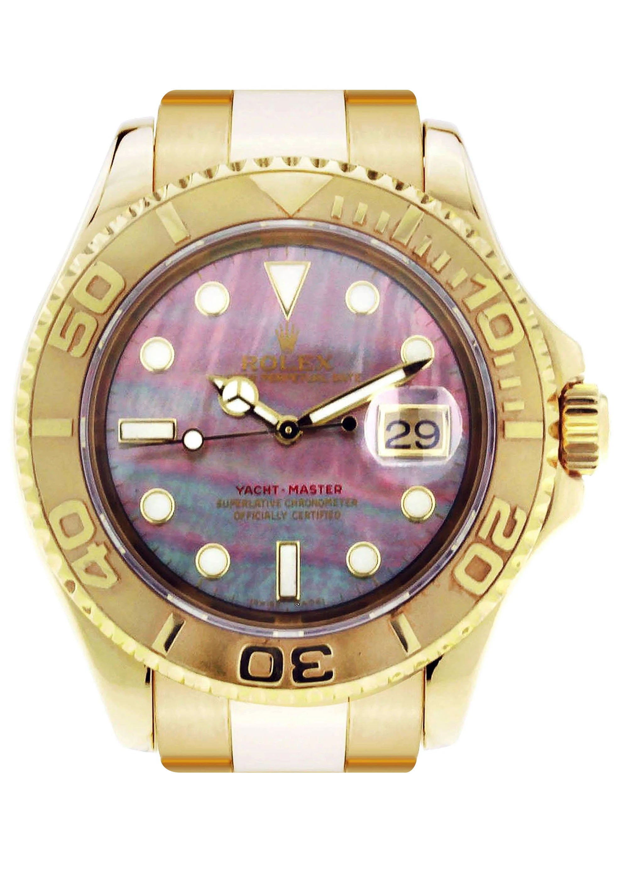 rolex yacht master 40 yellow gold