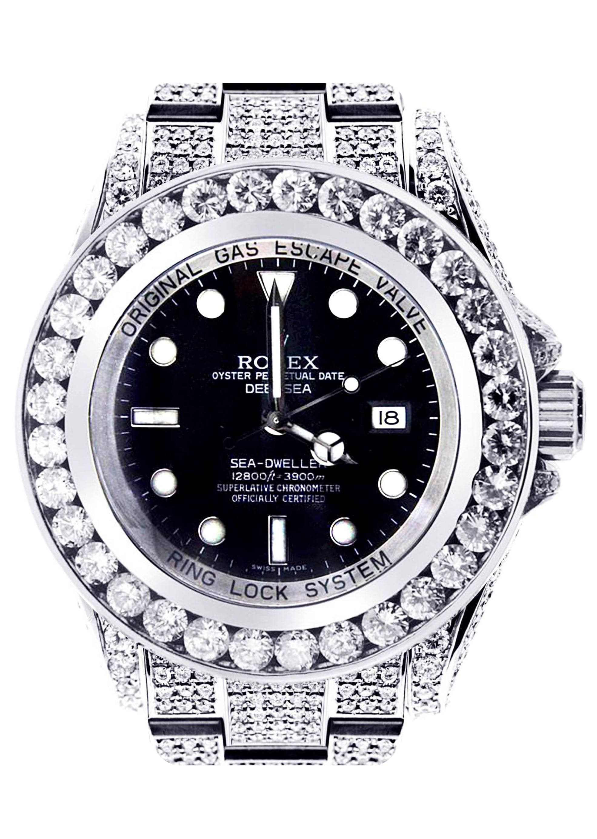 rolex sea dweller diamond bezel