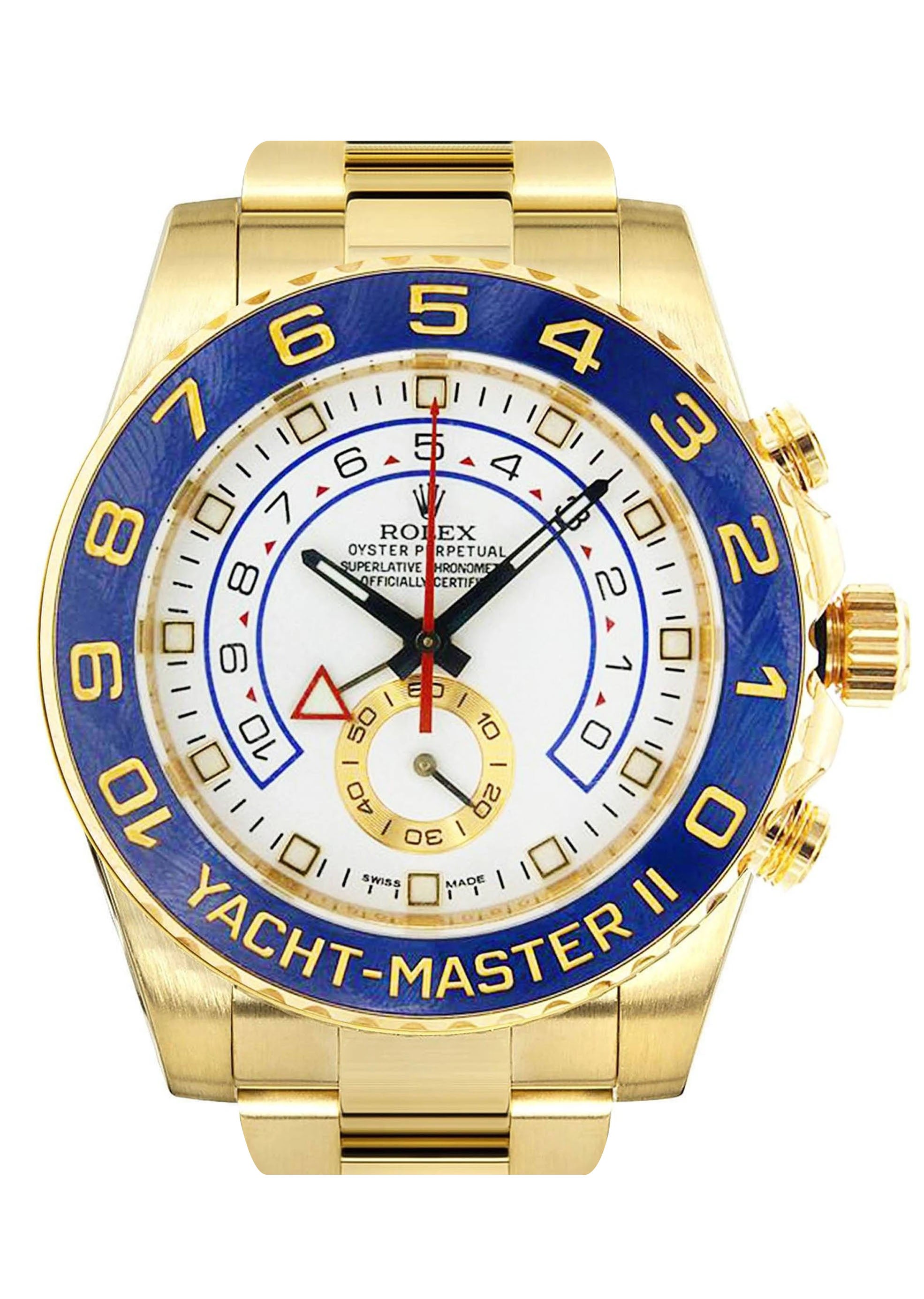 yachtmaster 2 gelbgold