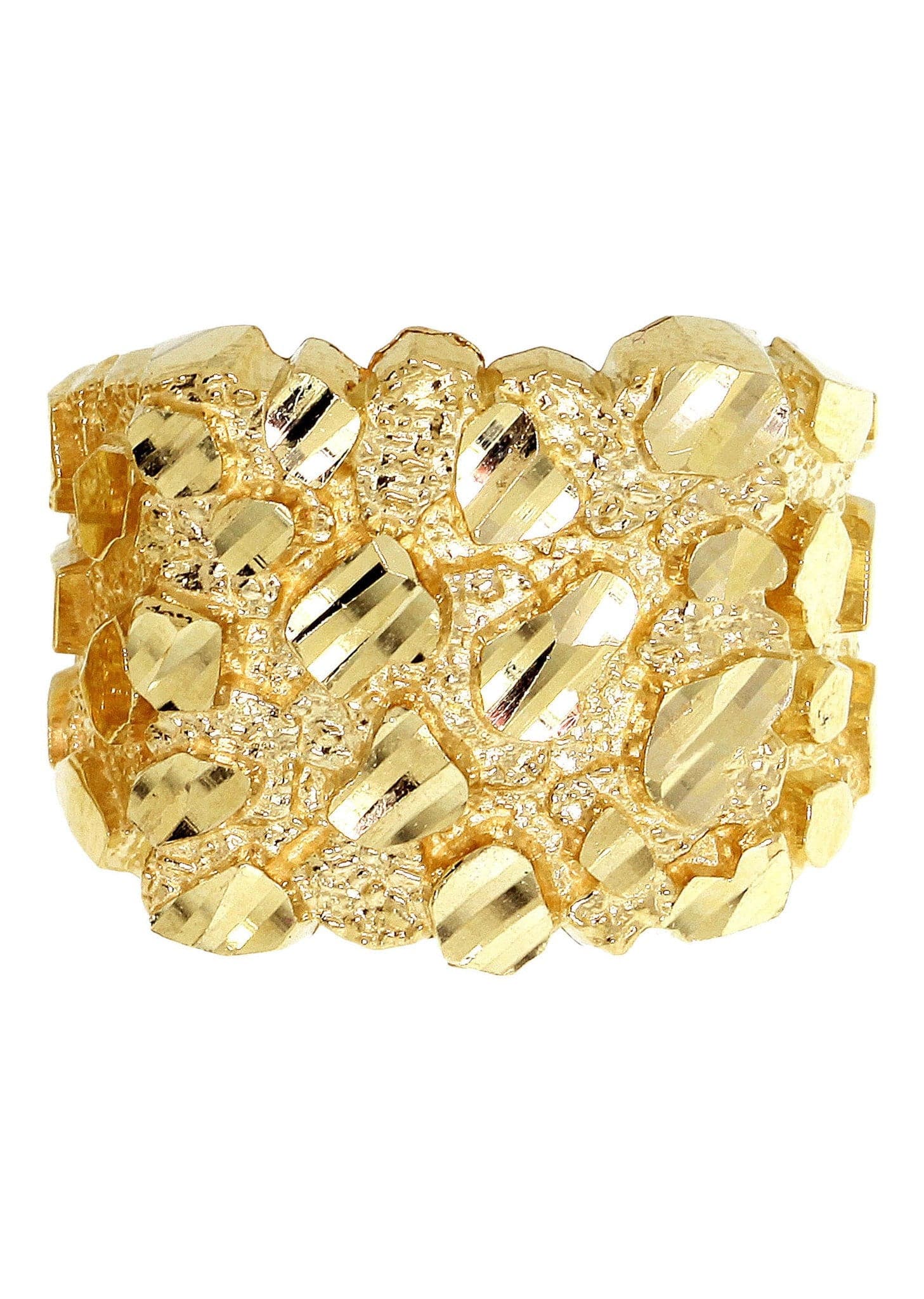gold nugget ring