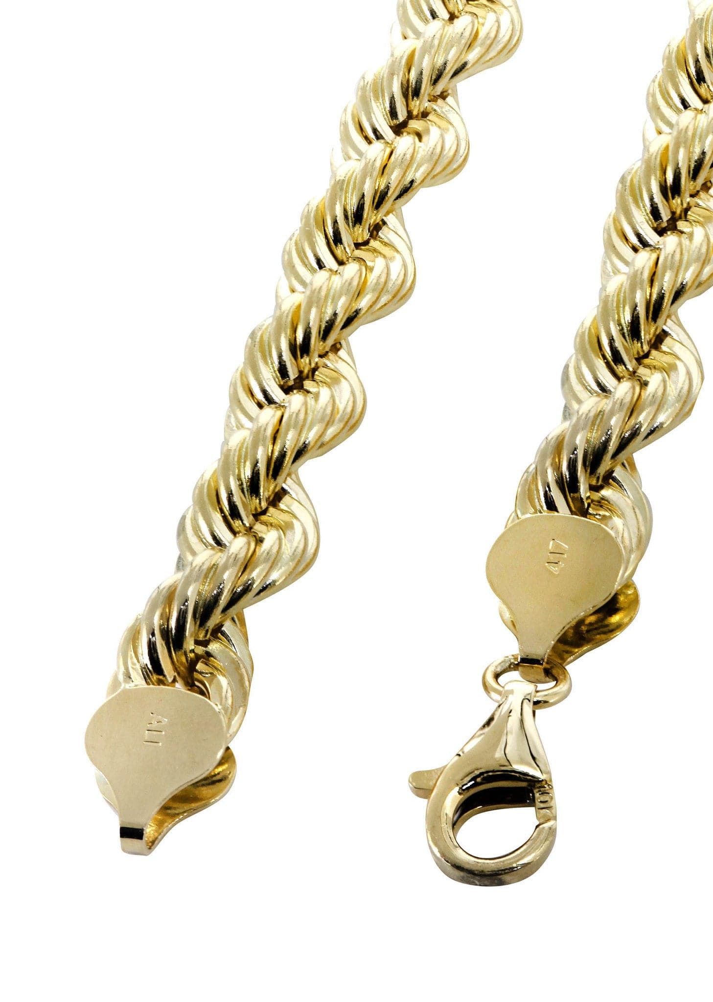 14k Gold Chain Solid Rope Chain Frostnyc 2406