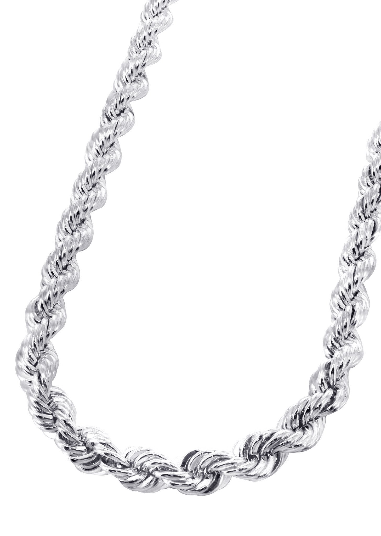 cartier mens white gold chain