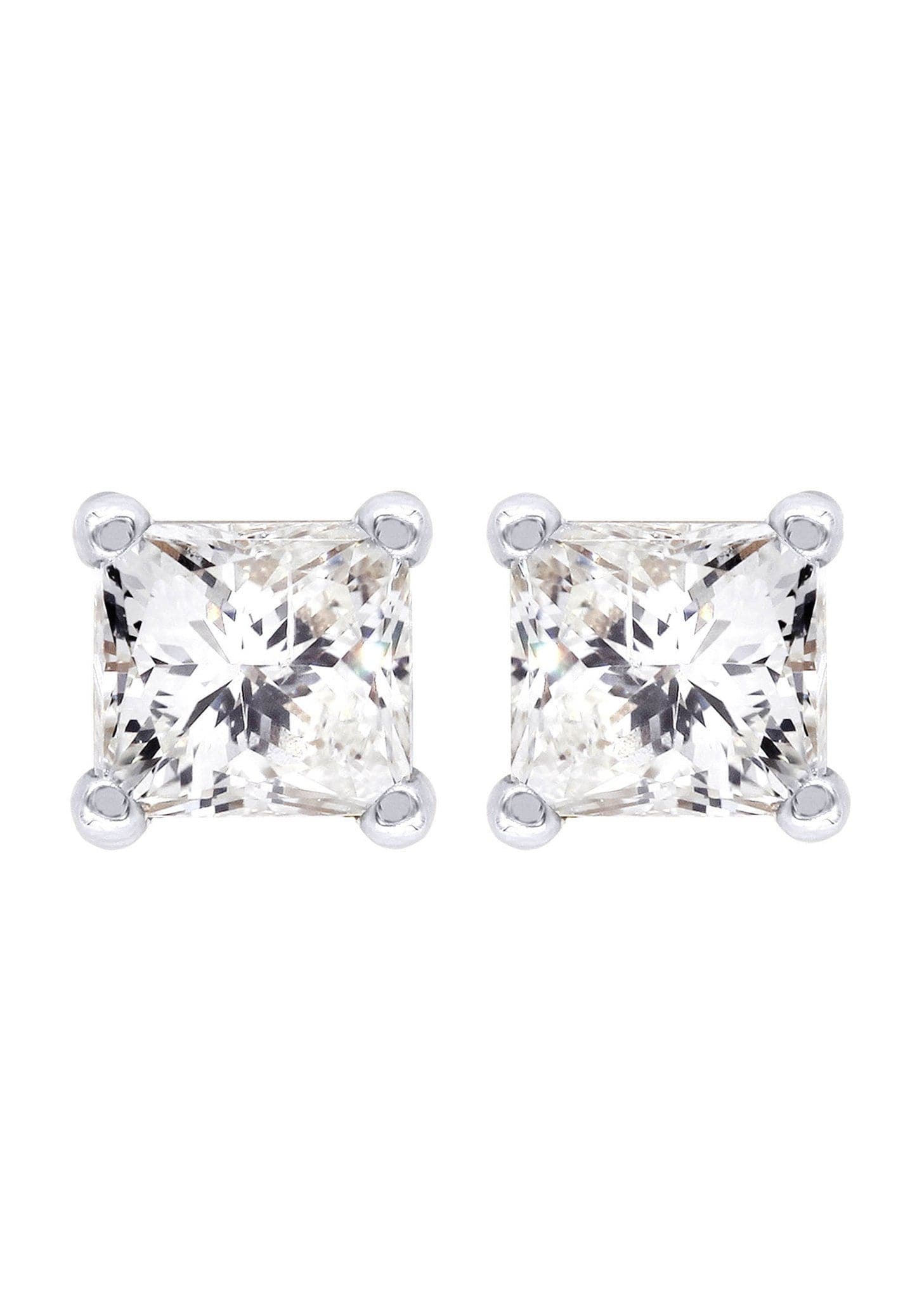 mens princess cut diamond earrings        <h3 class=