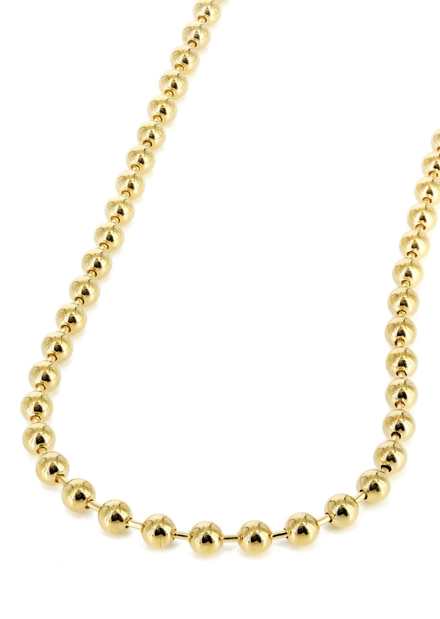 14k Gold Chain Dog Tag Chain Frostnyc