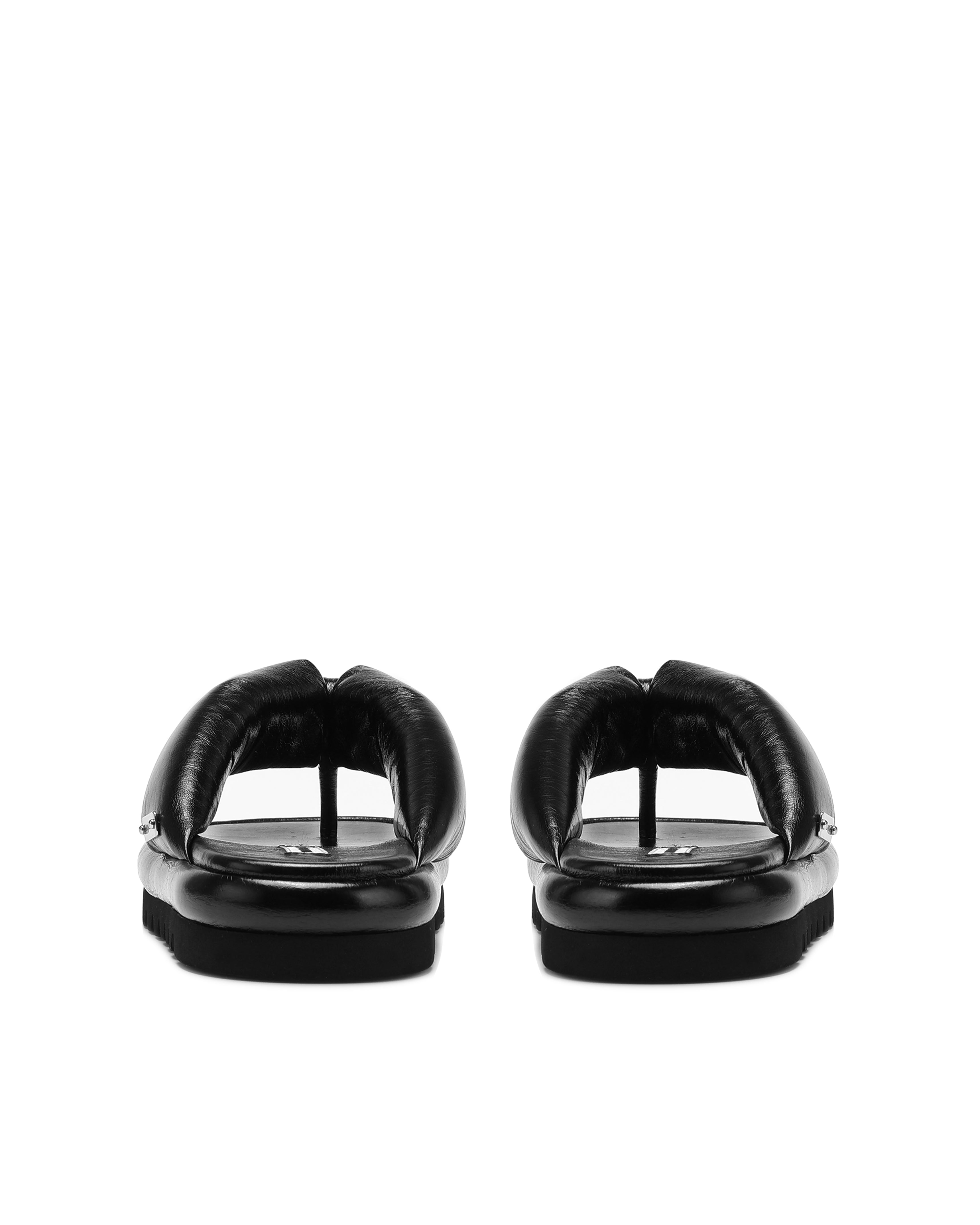 Naked Wolfe Hilary Padded Leather Thong Slides