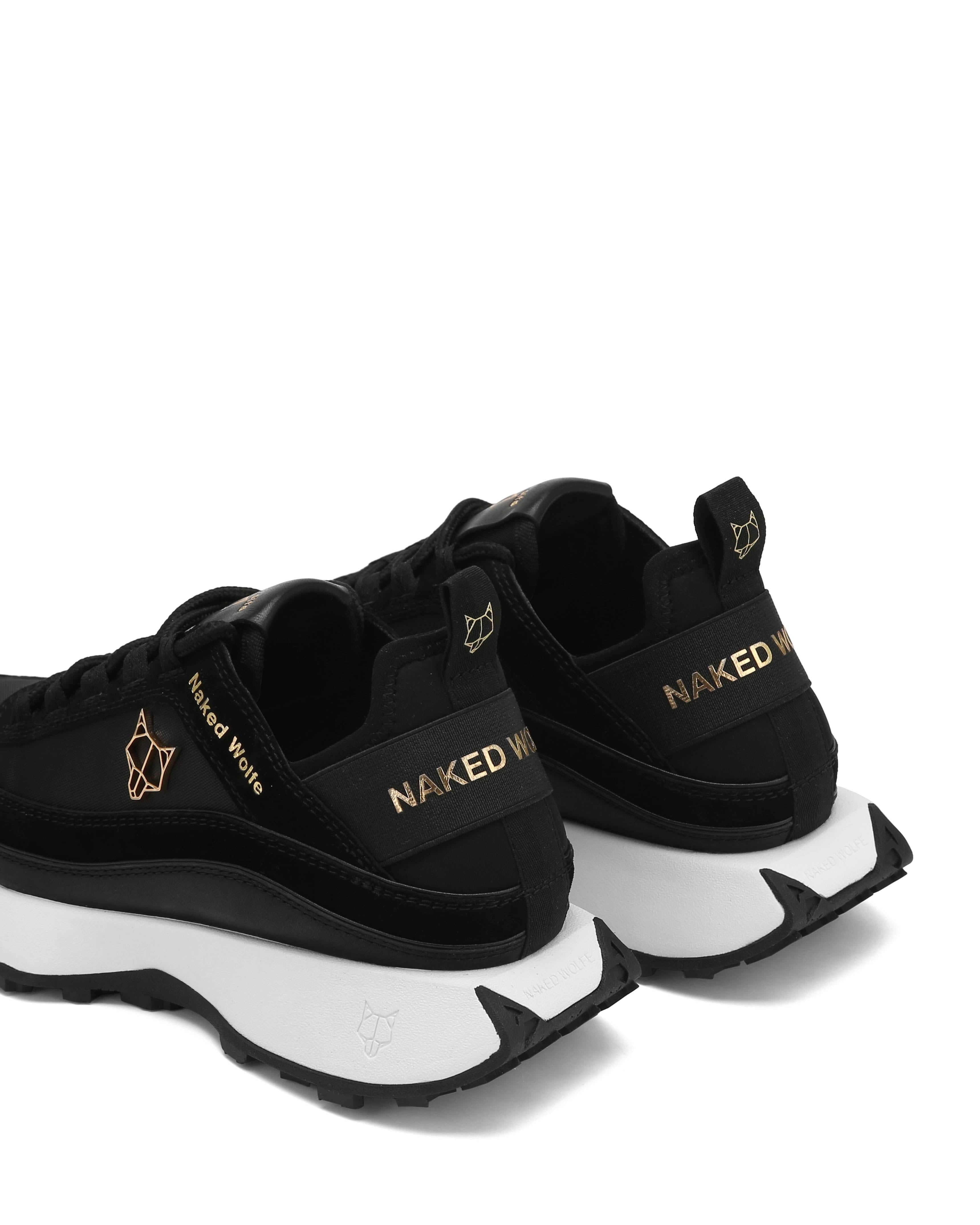Naked Wolfe Petal Sneakers In Black