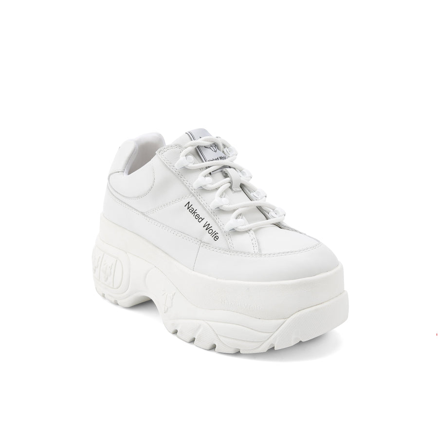 vegan white leather sneakers