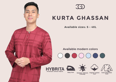 kurta moden ghassan s-4xl