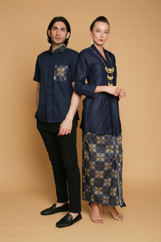 Baju Batik Couple Set pertama di Malaysia