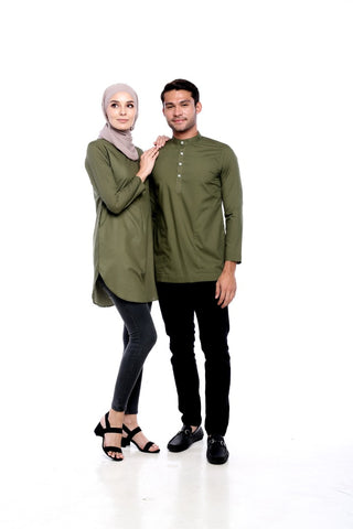 Olive Green Couple Set