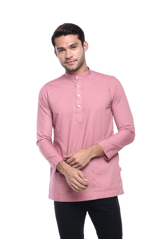 Kurta Lelaki Pink Belacan