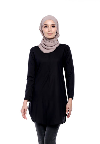 Blouse Labuh Hitam