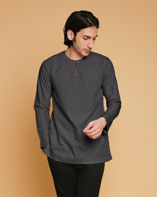 Kurta Teluk Belanga Klasik V2 Maroon – CIRGARO