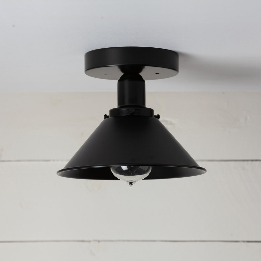 modern black ceiling light