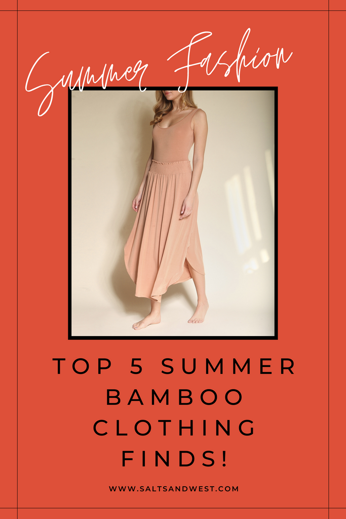 Bamboo Clothing Finds for summer. Casual Outfit Ideas 2021.