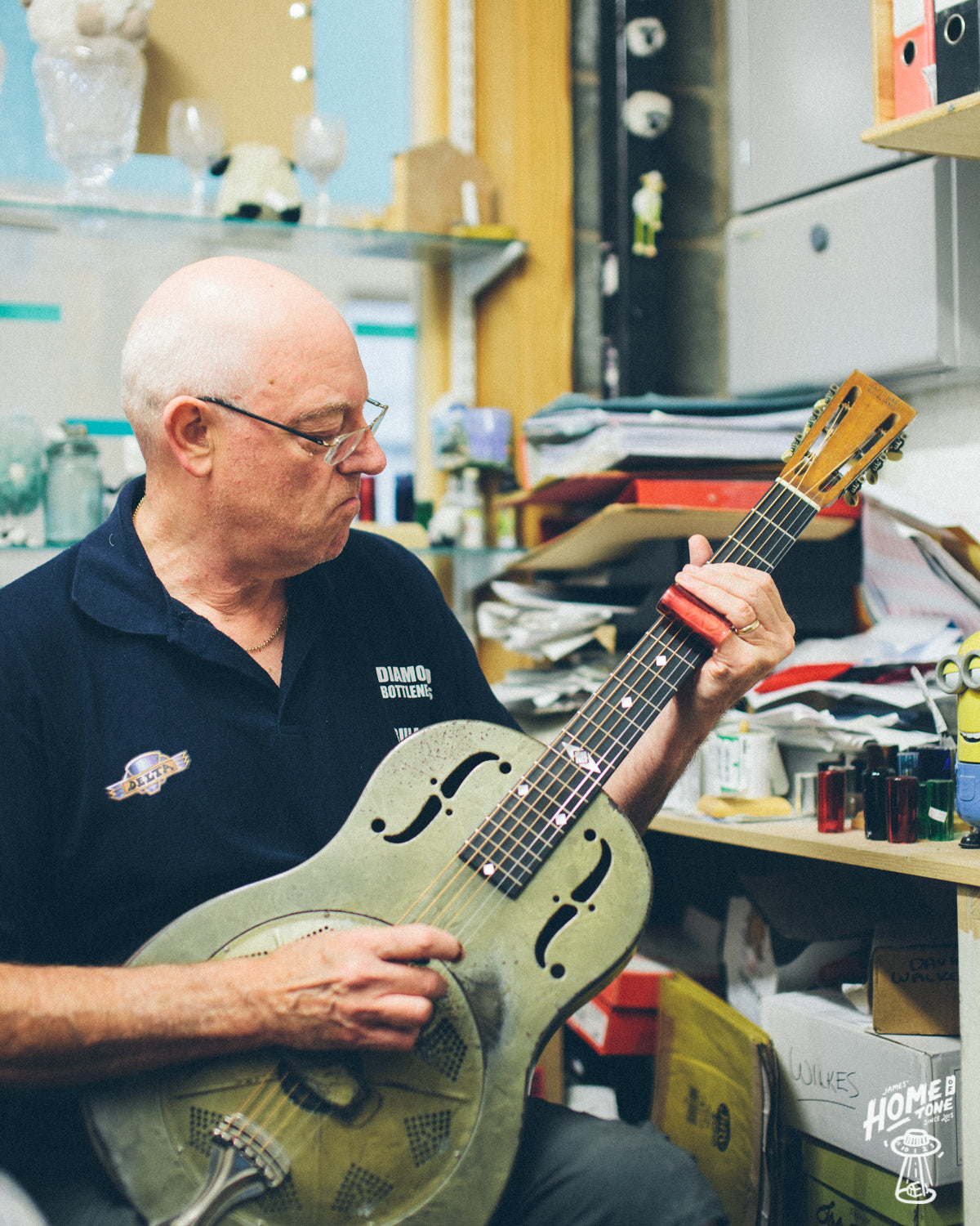 Workshop Spotlight Diamond Bottlenecks glass guitar slides with