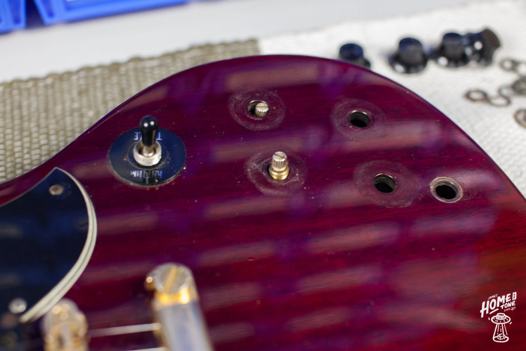 How to wire a Gibson SG