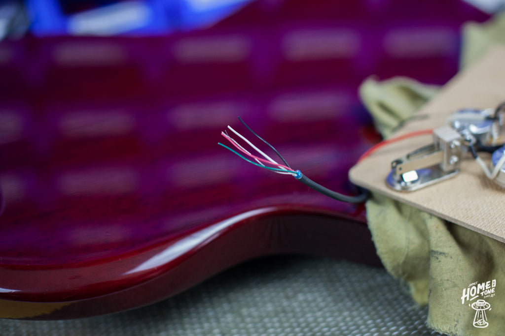 How to wire a Gibson SG