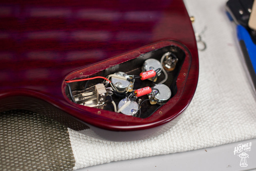 How to wire a Gibson SG