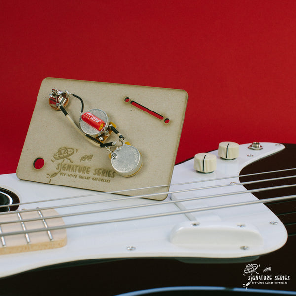 Squier Bronco bass wiring kit