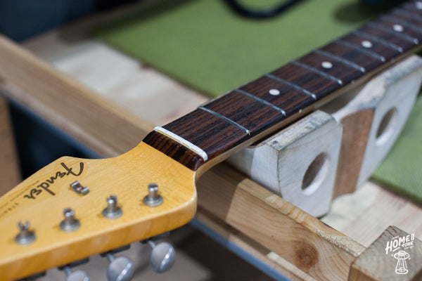 Replacing Fender Custom Shop top nut