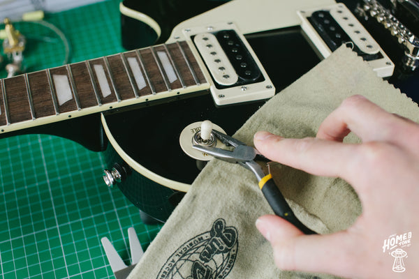 Re-Wiring a Les Paul