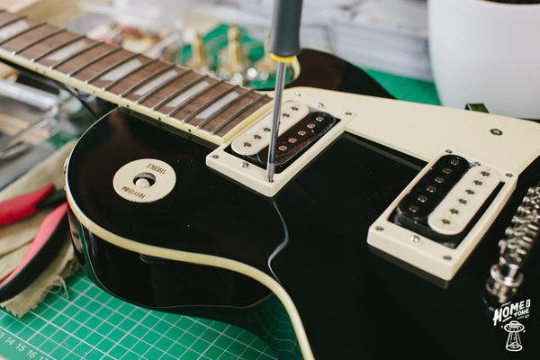 Re-Wiring a Les Paul