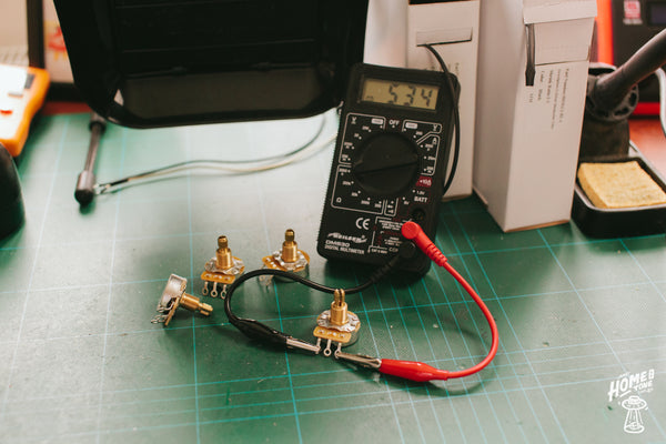 Re-wiring a Les Paul