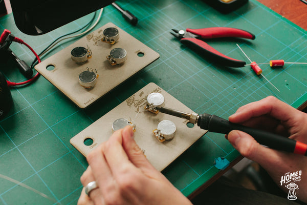 Re-wiring a Les Paul