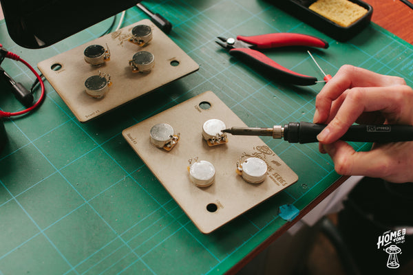 Re-wiring a Les Paul