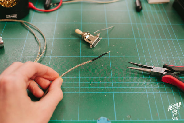 How to wire a Les Paul switch
