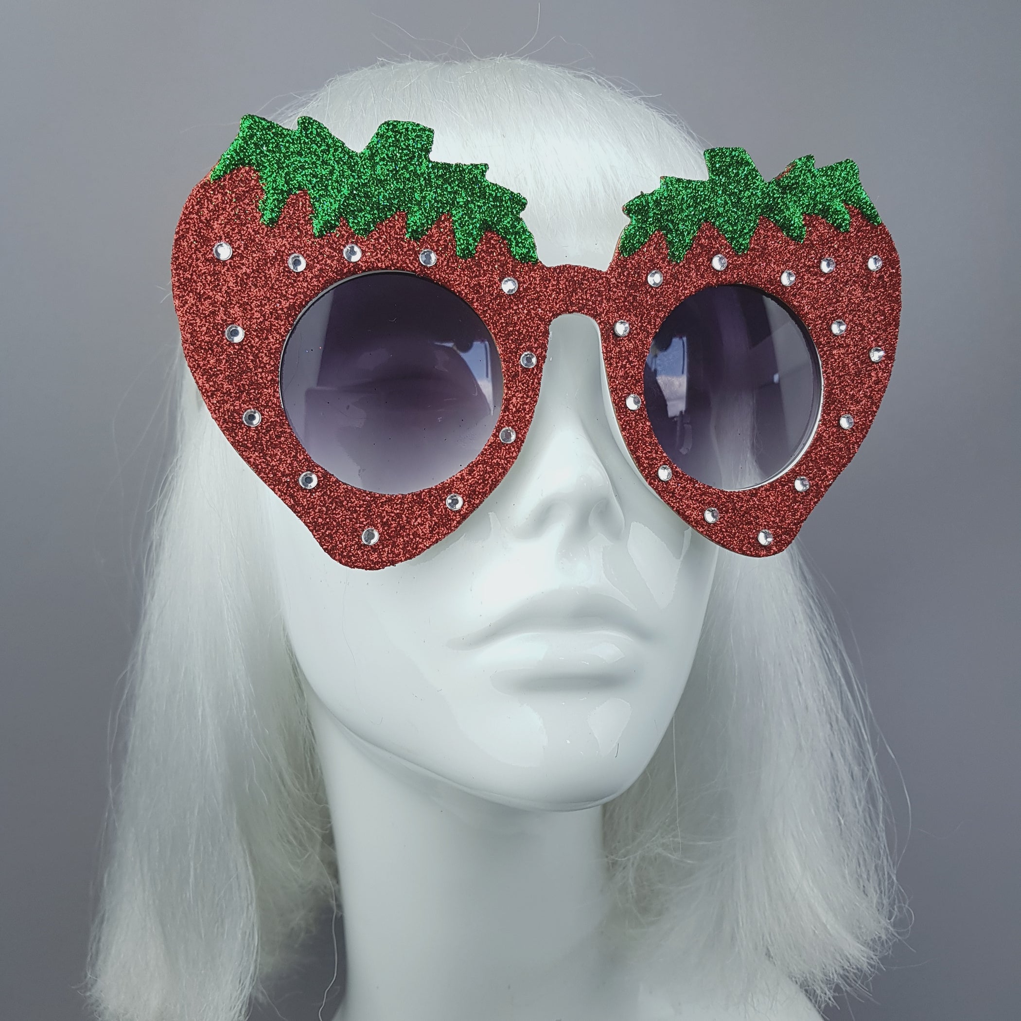 Strawberry Sunglasses Pearls And Swine