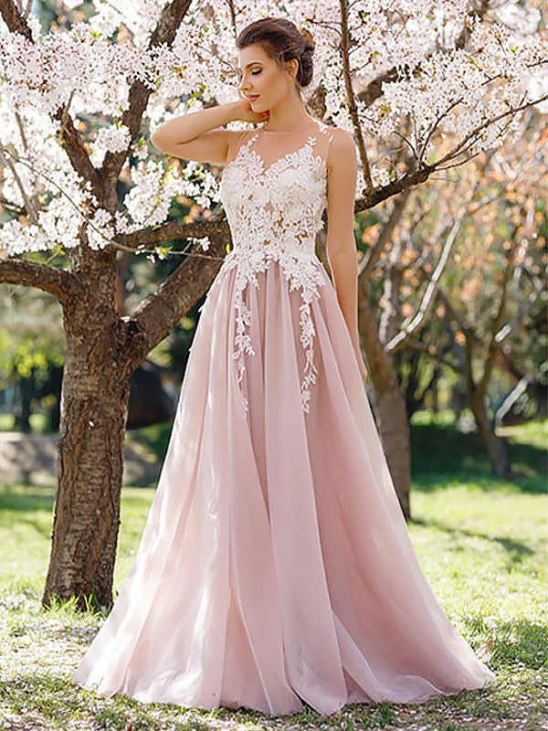 pink white dress