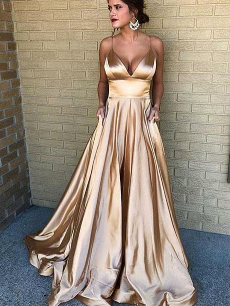 formal dresses champagne color